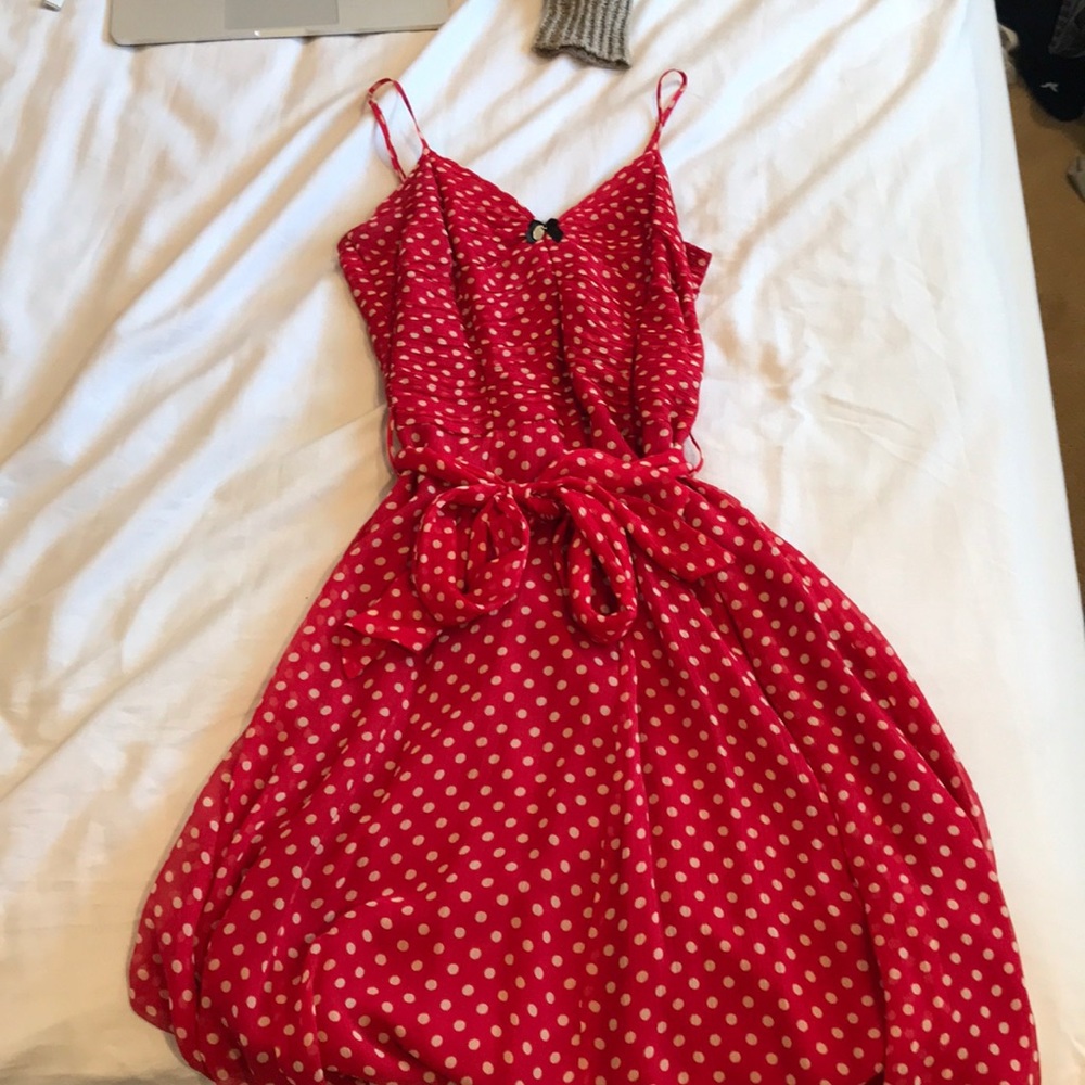 Guess polka dot dress! NEW midi dresses under $50!